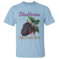 Fresh Juicy Blackberries T Shirt Retro Vintage Backberry Farmers Market