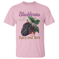 Fresh Juicy Blackberries T Shirt Retro Vintage Backberry Farmers Market