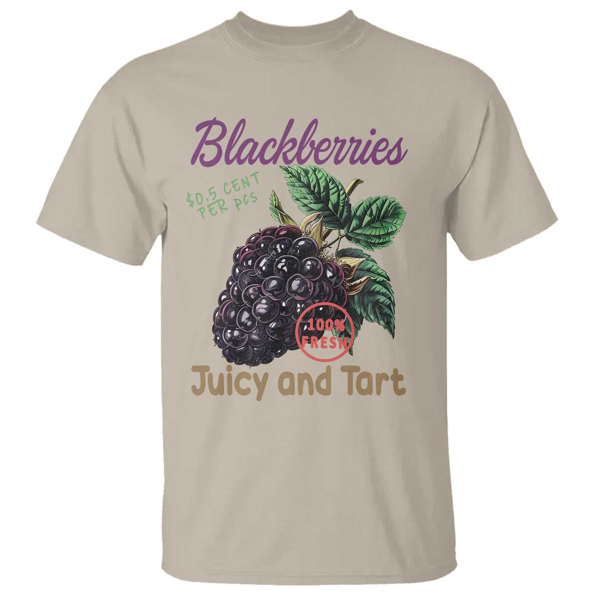 Fresh Juicy Blackberries T Shirt Retro Vintage Backberry Farmers Market