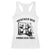 Mentally Sick Physically Thick Racerback Tank Top Retro Vintage Silly Raccoon Weird Meme - Wonder Print Shop