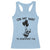 Funny Raccoon 90s Trash Panda Racerback Tank Top On My Way To Disappoint You Mental Health Meme - Wonder Print Shop