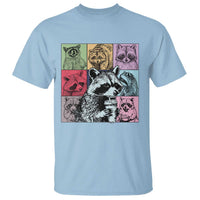 Raccoon Drinking Coffee Graphic T Shirt Funny Trash Panda Retro 90s Style - Wonder Print Shop