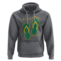 Funny Aussie Slang Hoodie If I Can't Wear Thongs I'm Not Going Flip Flops - Wonder Print Shop