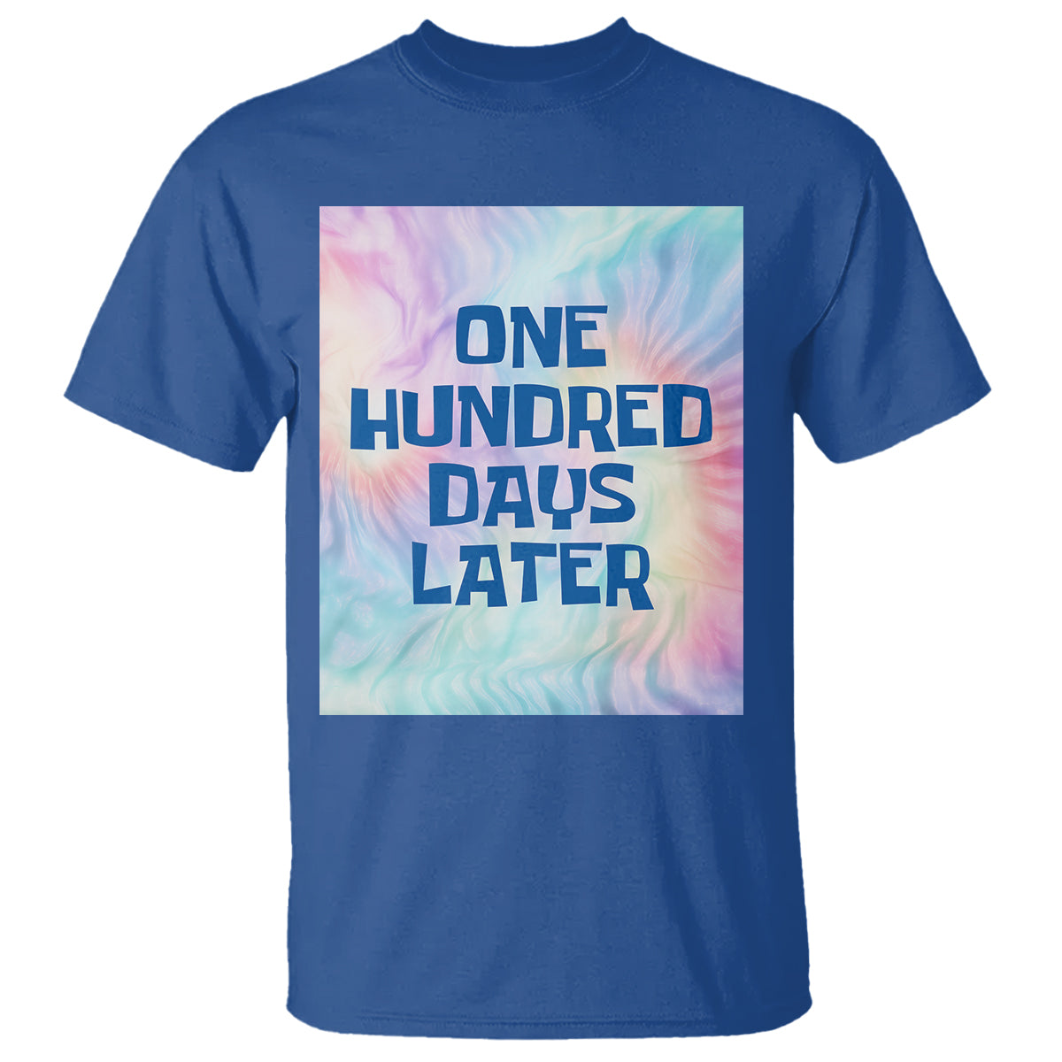 Funny 100 Days of School T Shirt One Hundred Days Later - Wonder Print Shop