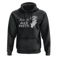 Justice for Alex Pretti Floral Memorial Hoodie Minneapolis Jan 24 2026 Tribute