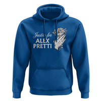 Justice for Alex Pretti Floral Memorial Hoodie Minneapolis Jan 24 2026 Tribute