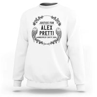 Justice for Alex Pretti Sweatshirt Minneapolis January 24 2026 Tribute Memorial Wreath