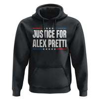 Justice for Alex Pretti Patriotic Hoodie Minneapolis Jan 24 2026 Memorial Tribute