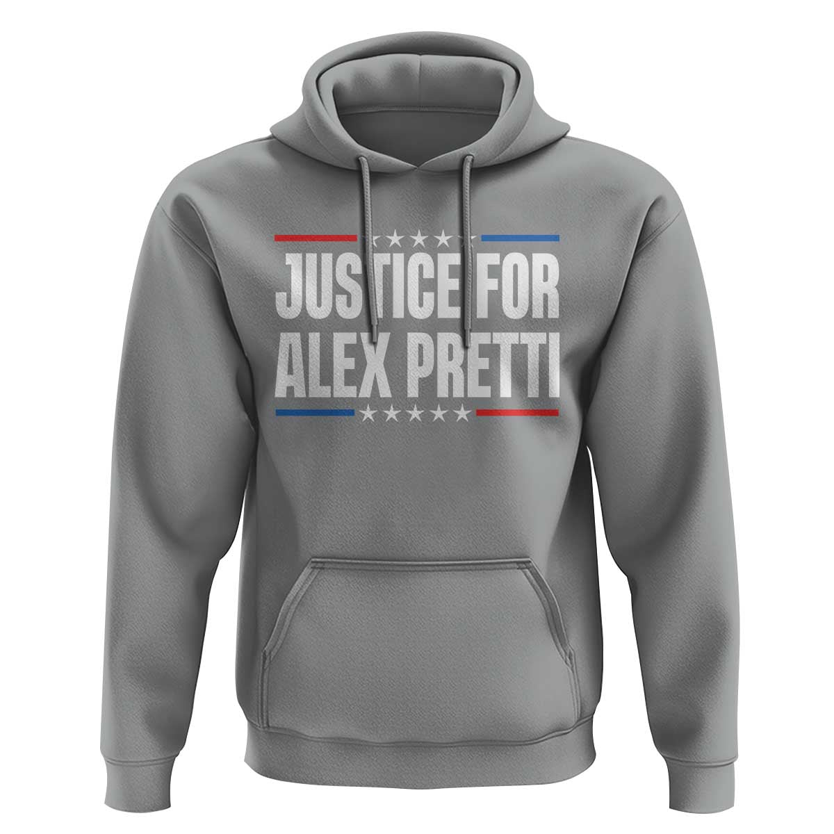 Justice for Alex Pretti Patriotic Hoodie Minneapolis Jan 24 2026 Memorial Tribute