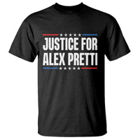 Justice for Alex Pretti Patriotic T Shirt Minneapolis Jan 24 2026 Memorial Tribute