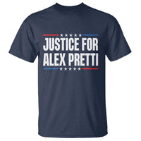 Justice for Alex Pretti Patriotic T Shirt Minneapolis Jan 24 2026 Memorial Tribute