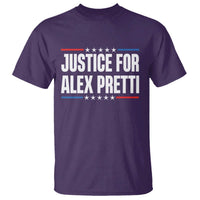 Justice for Alex Pretti Patriotic T Shirt Minneapolis Jan 24 2026 Memorial Tribute