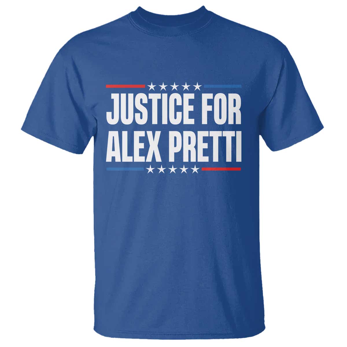 Justice for Alex Pretti Patriotic T Shirt Minneapolis Jan 24 2026 Memorial Tribute
