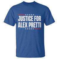Justice for Alex Pretti Patriotic T Shirt Minneapolis Jan 24 2026 Memorial Tribute