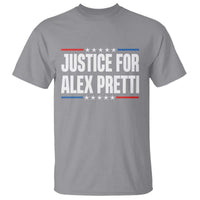 Justice for Alex Pretti Patriotic T Shirt Minneapolis Jan 24 2026 Memorial Tribute