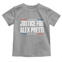 Justice for Alex Pretti Patriotic Toddler T Shirt Minneapolis Jan 24 2026 Memorial Tribute