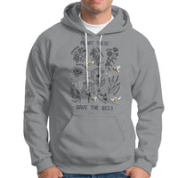 Plant These Save The Bees Flowers Botaical Gardening Shirt, Bee T-shirt, Bee Lover Gift, Insect Shirts, Nature Shirt Hoodie - Wonder Print Shop