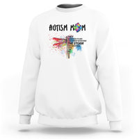 Autism Mom She Whispered Back I Am The Storm Autism Rainbow Dragonfly Shirt, Autism Awareness T-shirt, Puzzle Shirt, Support Autistic Gift Sweatshirt - Wonder Print Shop