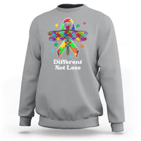 Different Not Less Autism Awareness Puzzle Dragonfly Inspirational Shirt, Dragonfly T-shirt, Autism Awareness T-shirt, Puzzle Shirt, Support Autistic Gift Sweatshirt - Wonder Print Shop