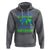 Funny Cat Hoodie The World Is A Cat Playing With Australia - Wonder Print Shop