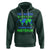 Funny Cat Hoodie The World Is A Cat Playing With Australia - Wonder Print Shop