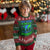 Funny Cat Ugly Christmas Sweater The World Is A Cat Playing With Australia - Wonder Print Shop