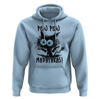 Funny Burnt Cat Hoodie Pew Pew Madafakas TS02