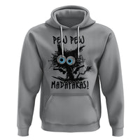 Funny Burnt Cat Hoodie Pew Pew Madafakas - Wonder Print Shop