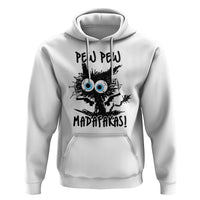 Funny Burnt Cat Hoodie Pew Pew Madafakas - Wonder Print Shop