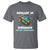 Turtle Autism Acceptance T Shirt Shelled In Strength - Wonder Print Shop