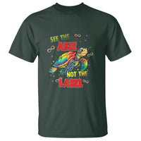 Turtle Autism Acceptance T Shirt See The Able Not The Label - Wonder Print Shop