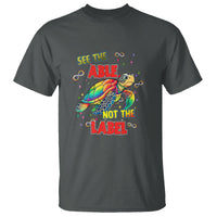 Turtle Autism Acceptance T Shirt See The Able Not The Label - Wonder Print Shop