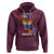 Butterfly Autism Hoodie It's Not A Disability It's A Different Ability Spectrum Rainbow Infinity - Wonder Print Shop
