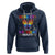 Butterfly Autism Hoodie It's Not A Disability It's A Different Ability Spectrum Rainbow Infinity - Wonder Print Shop