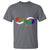 Autism Acceptance T Shirt Different Not Less Spectrum Rainbow Infinity - Wonder Print Shop