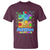 Autism Acceptance T Shirt Retro Groovy Puzzle Piece Spectrum Rainbow Infinity Symbol - Wonder Print Shop