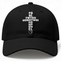 For God So Loved The World John 3 16 Acronym Christian Cross Baseball Cap Faith Statement Inspirational Religious Gift