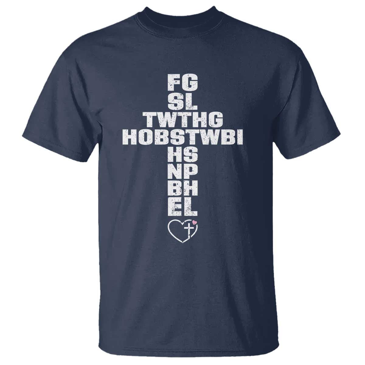 For God So Loved The World John 3 16 Acronym Christian Cross T Shirt Faith Statement Inspirational Religious Gift