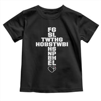 For God So Loved The World John 3 16 Acronym Christian Cross Toddler T Shirt Faith Statement Inspirational Religious Gift