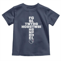 For God So Loved The World John 3 16 Acronym Christian Cross Toddler T Shirt Faith Statement Inspirational Religious Gift