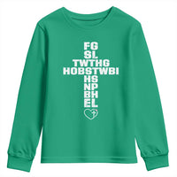 For God So Loved The World John 3 16 Acronym Christian Cross Youth Sweatshirt Faith Statement Inspirational Religious Gift