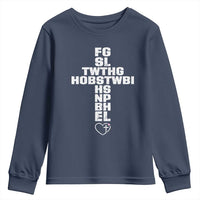 For God So Loved The World John 3 16 Acronym Christian Cross Youth Sweatshirt Faith Statement Inspirational Religious Gift