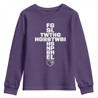 For God So Loved The World John 3 16 Acronym Christian Cross Youth Sweatshirt Faith Statement Inspirational Religious Gift