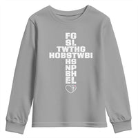 For God So Loved The World John 3 16 Acronym Christian Cross Youth Sweatshirt Faith Statement Inspirational Religious Gift