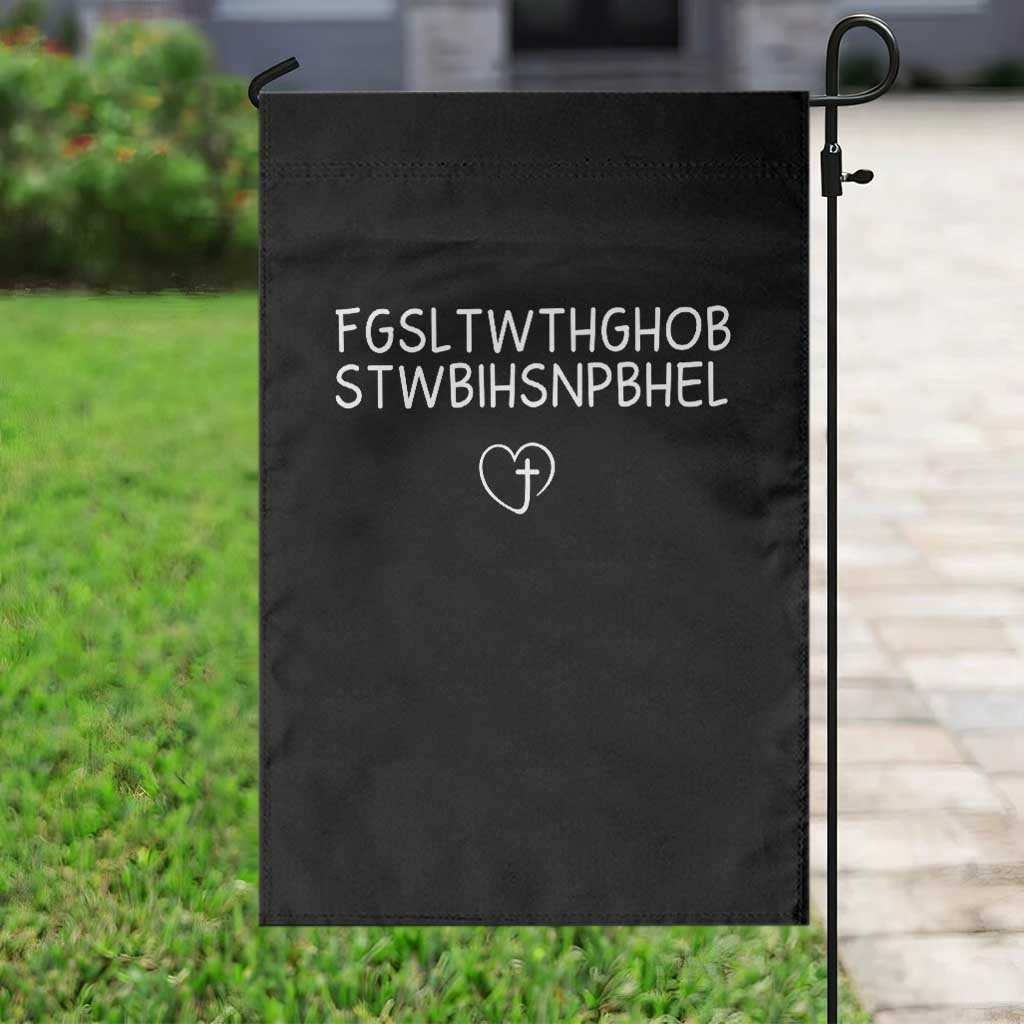 For God So Loved The World John 3 16 Christian Acronym Garden Flag Subtle Faith Inspirational Believer Gift