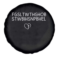 For God So Loved The World John 3 16 Christian Acronym Spare Tire Cover Subtle Faith Inspirational Believer Gift
