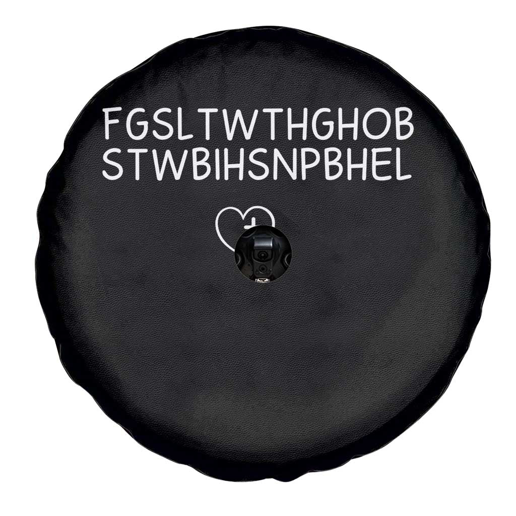 For God So Loved The World John 3 16 Christian Acronym Spare Tire Cover Subtle Faith Inspirational Believer Gift