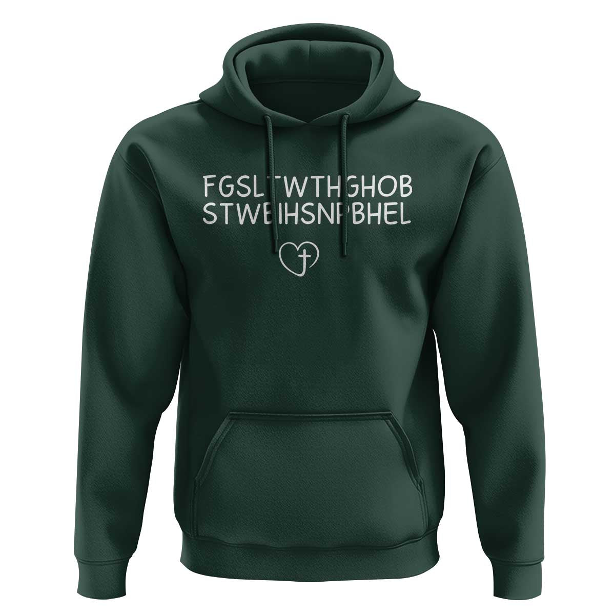 For God So Loved The World John 3 16 Christian Acronym Hoodie Subtle Faith Inspirational Believer Gift