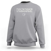 For God So Loved The World John 3 16 Christian Acronym Sweatshirt Subtle Faith Inspirational Believer Gift