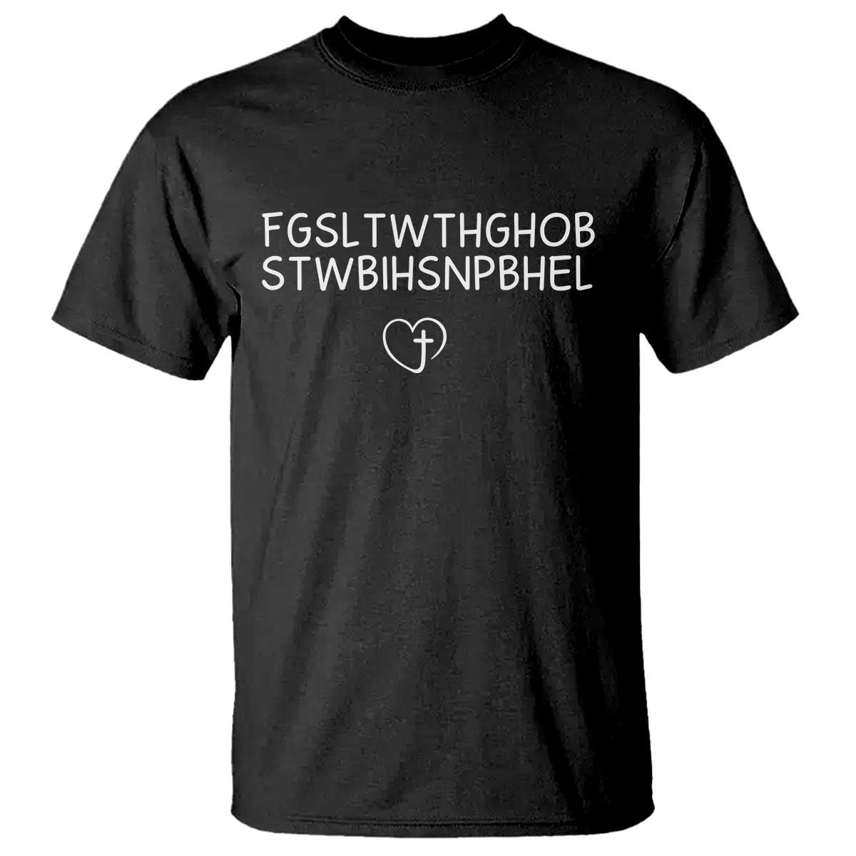 For God So Loved The World John 3 16 Christian Acronym T Shirt Subtle Faith Inspirational Believer Gift